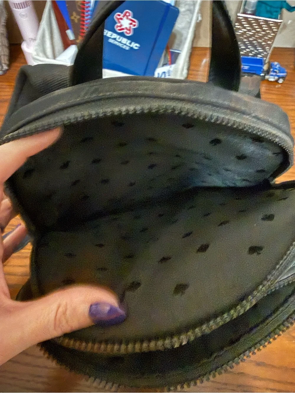 kate spade Black Nylon Belt Bag with Gold Logo